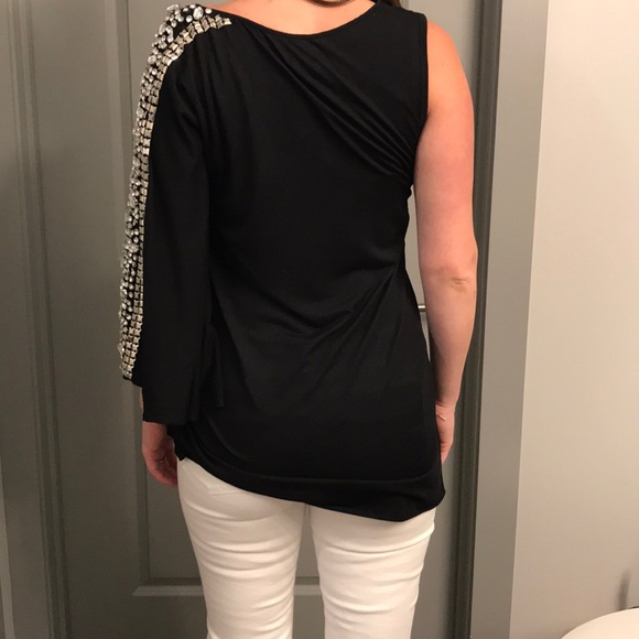 Haute Hippie diamond wing tee brand new shiny - Picture 3 of 8